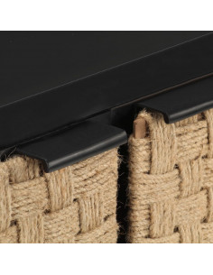 Credenza 60x35x70 cm in Legno Massello di Mango 2