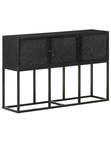 Credenza 115x30x76 cm in Legno Massello di Mango