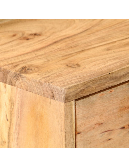 Credenza 57x34x75 cm in Legno Massello di Acacia
