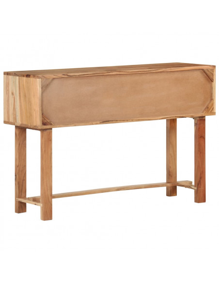 Credenza 115x35x75 cm in Legno Massello di Acacia