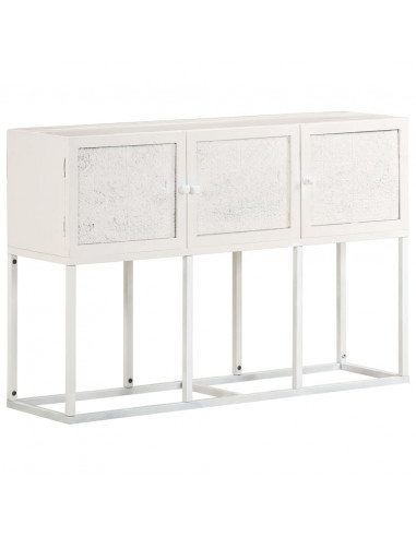 Credenza 115x30x76 cm in Legno Massello di Mango