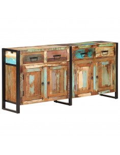 Credenza 172x35x80 cm in Legno Massello di Recupero 2