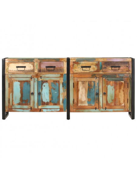 Credenza 172x35x80 cm in Legno Massello di Recupero