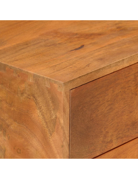 Credenza 85x40x70 cm in Legno Massello di Mango