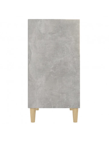 Credenza Grigio Cemento 57x35x70 cm in Legno Multistrato