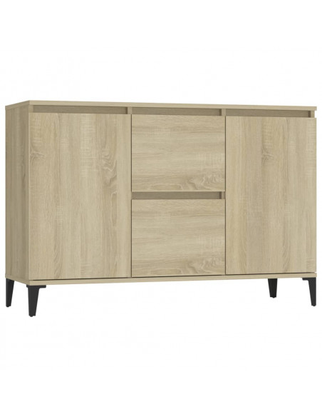 Credenza Rovere Sonoma 104x35x70 cm in Legno Multistrato