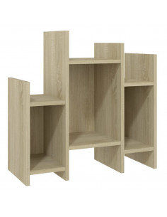 Credenza Rovere Sonoma 60x26x60 cm in Legno Multistrato 2