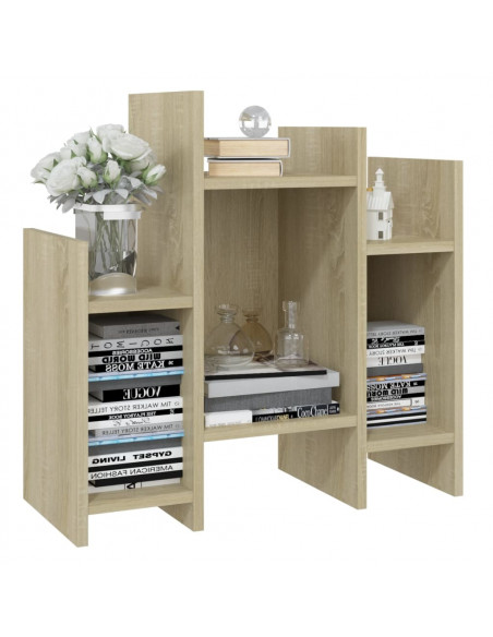 Credenza Rovere Sonoma 60x26x60 cm in Legno Multistrato