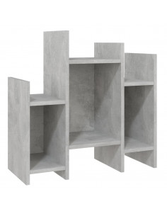 Credenza Grigio Cemento 60x26x60 cm in Legno Multistrato 2
