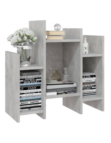 Credenza Grigio Cemento 60x26x60 cm in Legno Multistrato