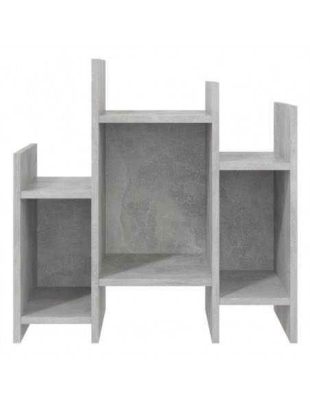 Credenza Grigio Cemento 60x26x60 cm in Legno Multistrato