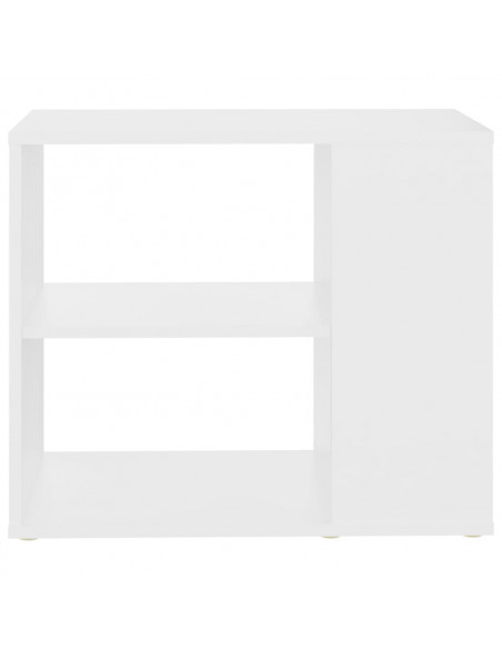 Credenza Bianca 60x30x50 cm in Legno Multistrato