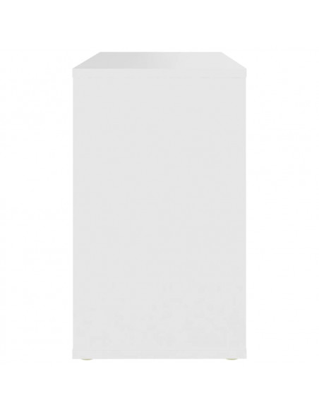 Credenza Bianca 60x30x50 cm in Legno Multistrato