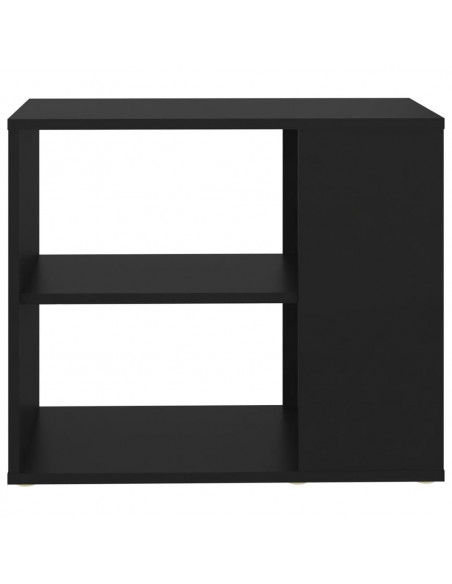 Credenza Nera 60x30x50 cm in Legno Multistrato