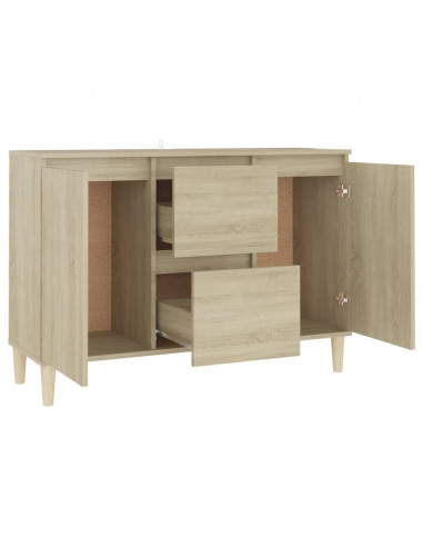 Credenza Rovere Sonoma 103,5x35x70 cm in Legno Multistrato