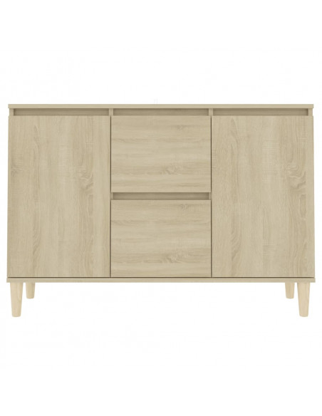 Credenza Rovere Sonoma 103,5x35x70 cm in Legno Multistrato