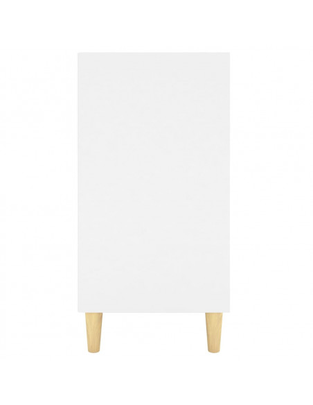 Credenza Bianca 103,5x35x70 cm in Legno Multistrato