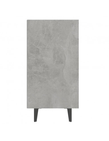 Credenza Grigio Cemento 103,5x35x70 cm in Legno Multistrato