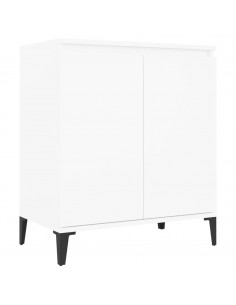Credenza Bianca 60x35x70 cm in Legno Multistrato 2
