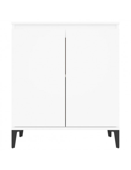 Credenza Bianca 60x35x70 cm in Legno Multistrato