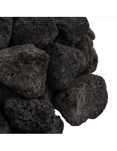 Rocce Vulcaniche 10 kg Nere 3-5 cm