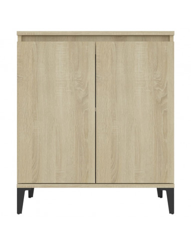 Credenza Rovere Sonoma 60x35x70 cm in Legno Multistrato