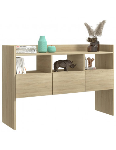 Credenza Rovere Sonoma 105x30x70 cm in Legno Multistrato