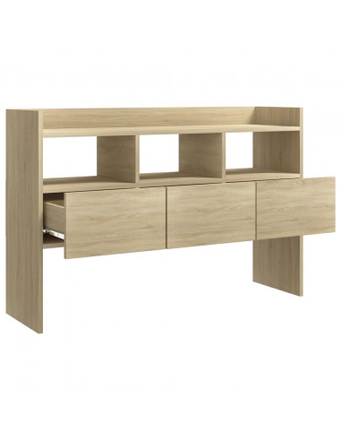 Credenza Rovere Sonoma 105x30x70 cm in Legno Multistrato