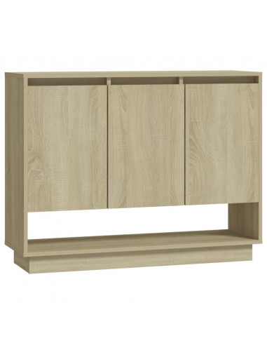 Credenza Rovere Sonoma 97x31x75 cm in Truciolato