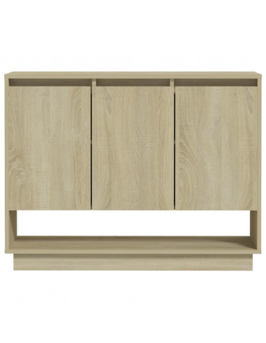 Credenza Rovere Sonoma 97x31x75 cm in Truciolato