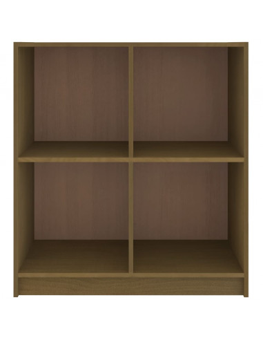 Credenza Marrone Miele 70x33x76 cm in Legno Massello di Pino