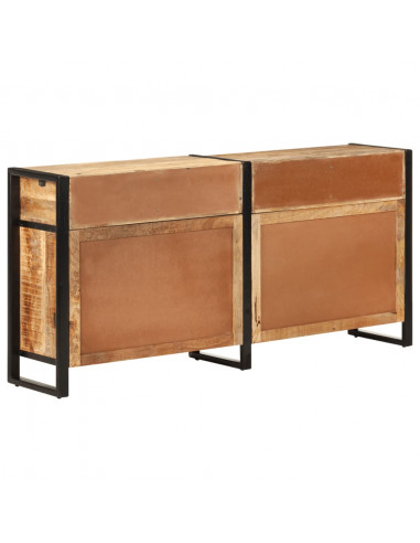 Credenza 172x35x80 cm in Legno Massello di Mango