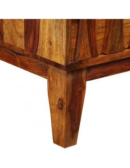 Credenza in Legno Massello di Sheesham 160x45x70 cm