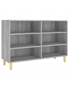 Credenza Grigio Sonoma 103,5x35x70 cm in Truciolato 2