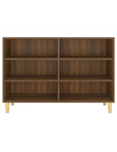 Credenza Rovere Marrone 103,5x35x70 cm in Truciolato