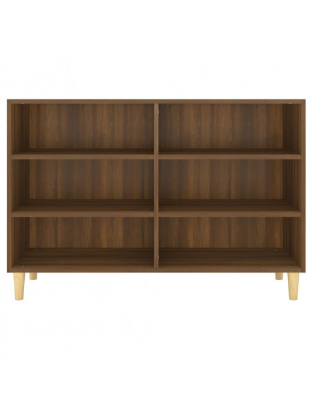 Credenza Rovere Marrone 103,5x35x70 cm in Truciolato