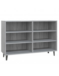 Credenza Grigio Sonoma 103,5x35x70 cm in Truciolato 2