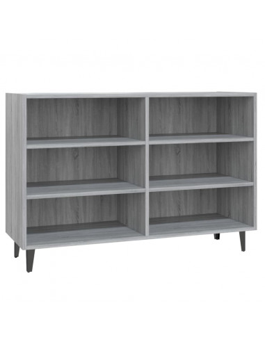 Credenza Grigio Sonoma 103,5x35x70 cm in Truciolato