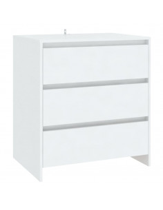 Credenza Bianca 70x41x75 cm in Truciolato 2