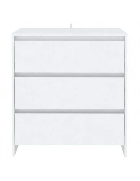 Credenza Bianca 70x41x75 cm in Truciolato