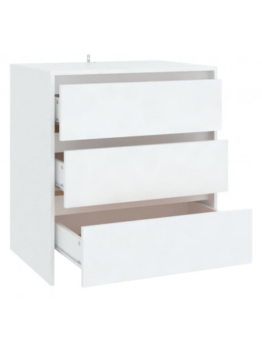 Credenza Bianca 70x41x75 cm in Truciolato