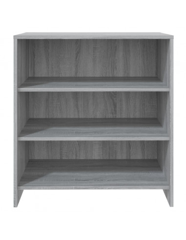 Credenza Grigio Sonoma 70x40,5x75 cm in Truciolato