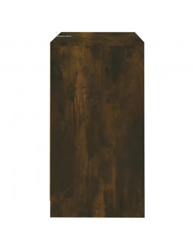 Credenza Rovere Fumo 70x41x75 cm in Truciolato