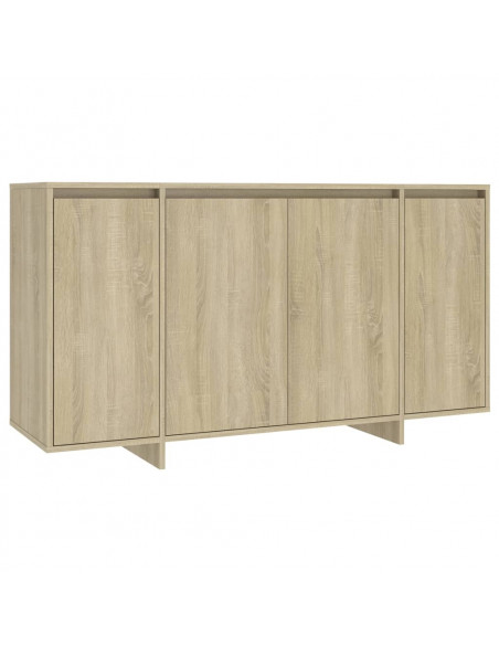 Credenza Rovere Sonoma 135x41x75 cm in Truciolato