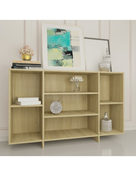 Credenza Rovere Sonoma 120x30x75 cm in Truciolato