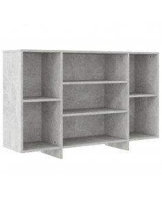 Credenza Grigio Cemento 120x30x75 cm in Truciolato 2