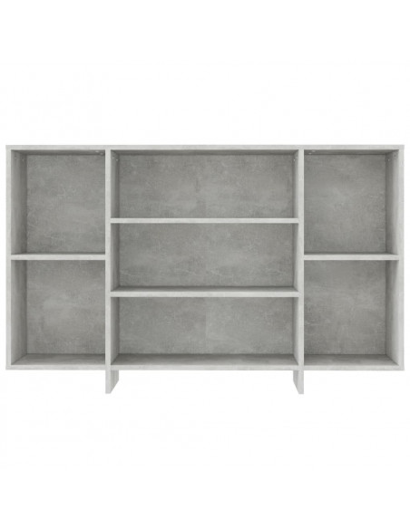 Credenza Grigio Cemento 120x30x75 cm in Truciolato