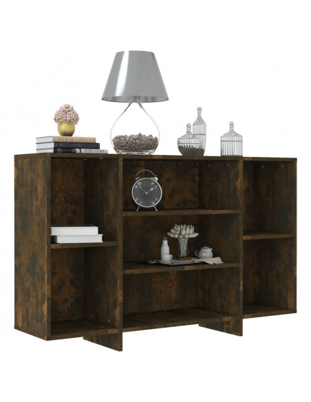 Credenza Rovere Fumo 120x30x75 cm in Truciolato