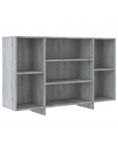 Credenza Grigio Sonoma 120x30x75 cm in Truciolato 2