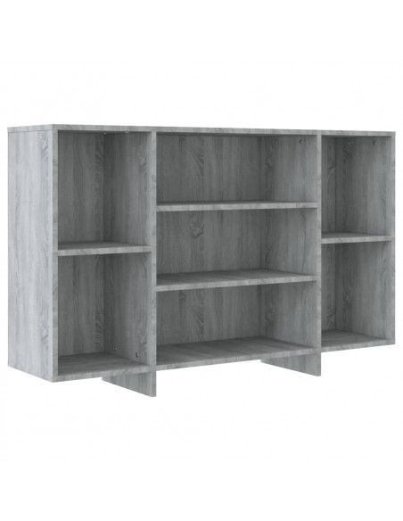 Credenza Grigio Sonoma 120x30x75 cm in Truciolato